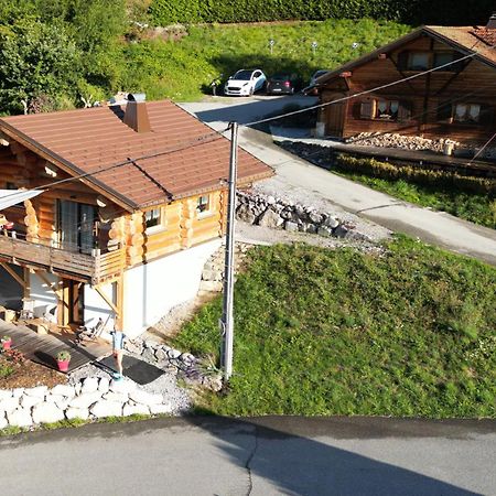 Chalet Anzac Chalet 5 Etoiles En Rondins Tout Neuf Unique Dans Les Aravis Les Villards-sur-Thones Экстерьер фото