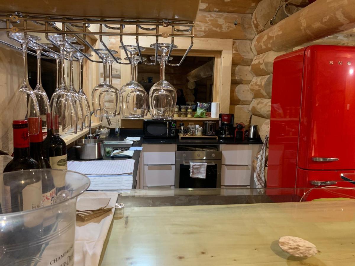 Chalet Anzac Chalet 5 Etoiles En Rondins Tout Neuf Unique Dans Les Aravis Les Villards-sur-Thones Экстерьер фото