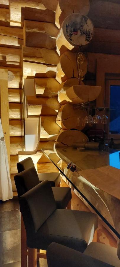 Chalet Anzac Chalet 5 Etoiles En Rondins Tout Neuf Unique Dans Les Aravis Les Villards-sur-Thones Экстерьер фото
