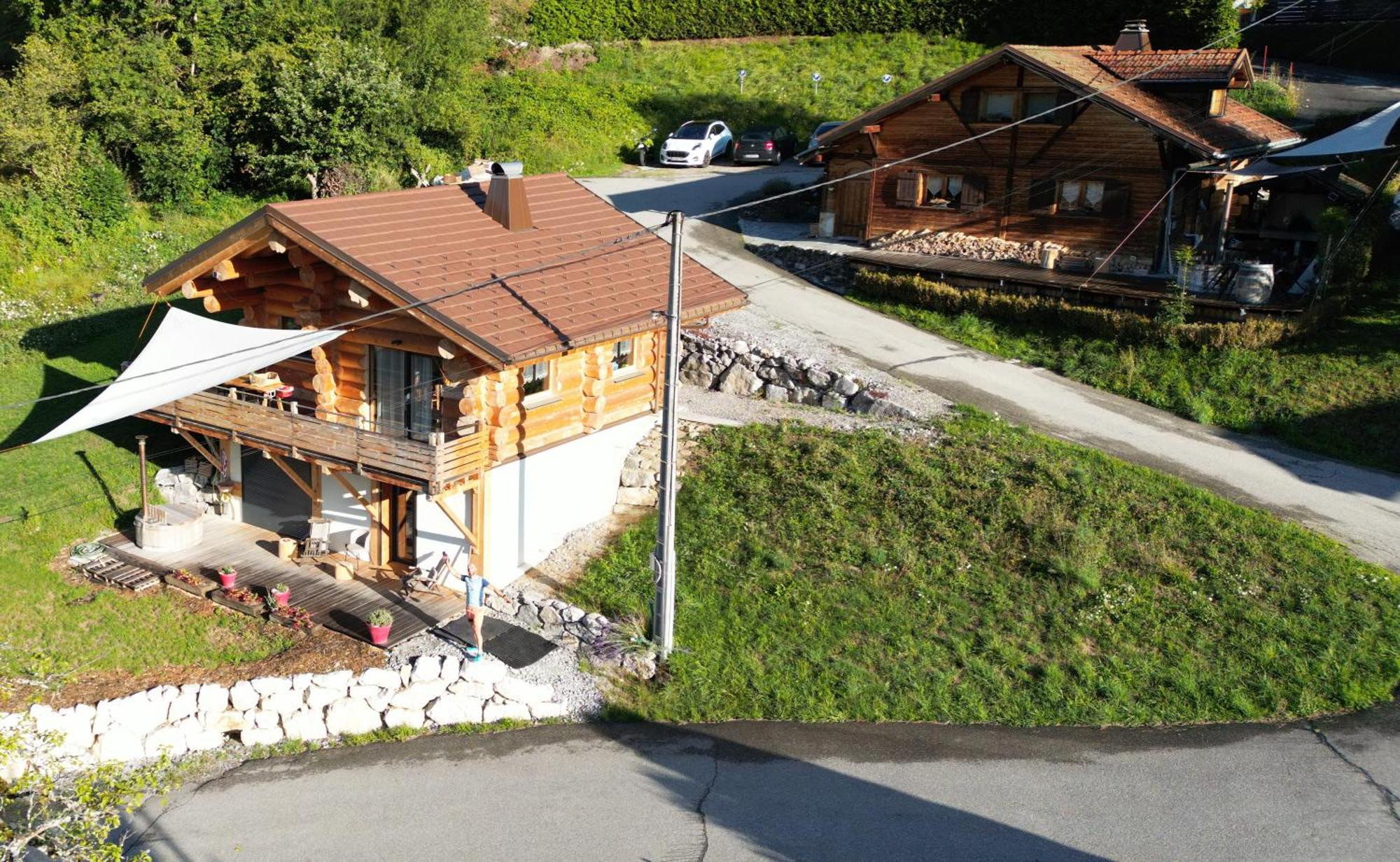 Chalet Anzac Chalet 5 Etoiles En Rondins Tout Neuf Unique Dans Les Aravis Les Villards-sur-Thones Экстерьер фото